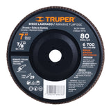 disco laminado de 7 con respaldo plastico