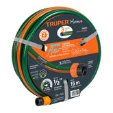 manguera para jardin de 3 capas conexiones plasticas