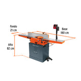 Canteadora de 8", 11/2 hp ant-8x