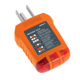 Probador de corriente de recetaculo