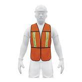 chaleco de seguridad con cintas reflejantes