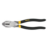 Pinza 9" de electricista cabeza cuadrada mango lastico retul