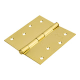bisagra cuadrada acero latonado hermex