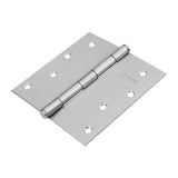 Bisagra 4" cromo mate perno suelto caeza plana hermex asic