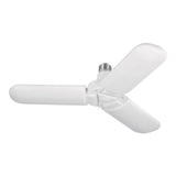 Lámpara ed tipo ventiador, 3 aspas 24w