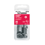 blister con 25 arandelas planas de 5 16