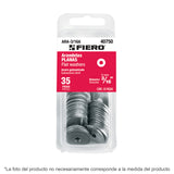 blister con 25 arandelas planas de 5 16