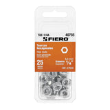 BlÃster con tuercas hex de acero galvanizado,