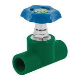 valvula de globo en laton y ppr