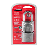 candado gemelos de hierro gancho largo