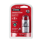 candados de hierro gancho corto 2 piezas