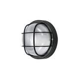 Luminario de sobreponer exterior, negro