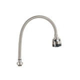 Cuello flexible para mezcladora de fregadero