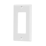 Tapa blanca para inerrupor y omacorriene linea classic voleck