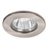 Lampara de pafon empostrabe satinada sin ampara voteck