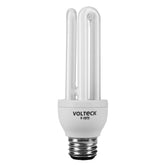 bombillo tipo u de bajo consumo y luz blanca en blister