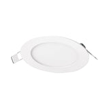 luminario ultra delgado led empotrar redondo luz calida