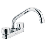 Mezcladora 4" para lavabo, tubular