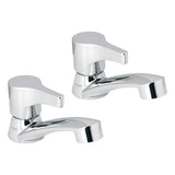 Juego 2 llaves para lavabo, abs, maneral