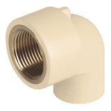 Codo de 90° on inserto metalio de 3/4"
