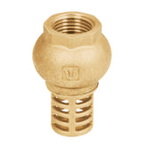 cheque con rejilla de laton