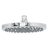 REGADERA REDONDA, LATON, 8", SIN BRAZO