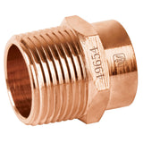 conector de cobre a rosca exterior