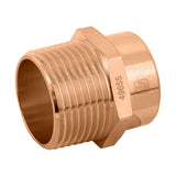 conector de cobre a rosca exterior