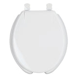 TAPA DE INODORO REDONDA DE POLIPROPILENO BLANCA FOSET AQUA