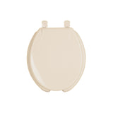 TAPA DE INODORO REDONDA DE POLIPROPILENO BLANCO HUESO FOSET AQUA