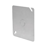 Tapa de acero para caja cuadrada 4x4" volech