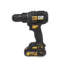 TALADRO/DESTORNILLADOR INALAMBRICO 1/2", 2 BATERIAS 18V/2Ah + CARGADOR DX11 CAT
