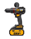 TALADRO MARTILLO 1/2" INALAMBRICO, 2 BATERIAS 18V/4Ah + CARGADOR DX13 CAT