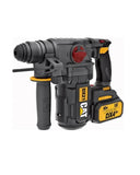 TALADRO ROTOMARTILLO INALAMBRICO 1" SDS PLUS, 2 BATERIAS 18V/4AH DX21 CAT