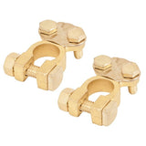 Juego de terminales laton para bateria poste superior pretul