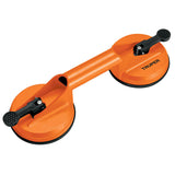 Ventosa de aluminio para idrio de dos copas truper..