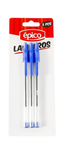 Set de lapicero 3 pieza azul epico ar8261-3a