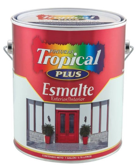 pintura esmalte plus tropical
