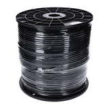 Alambre coaxial negro