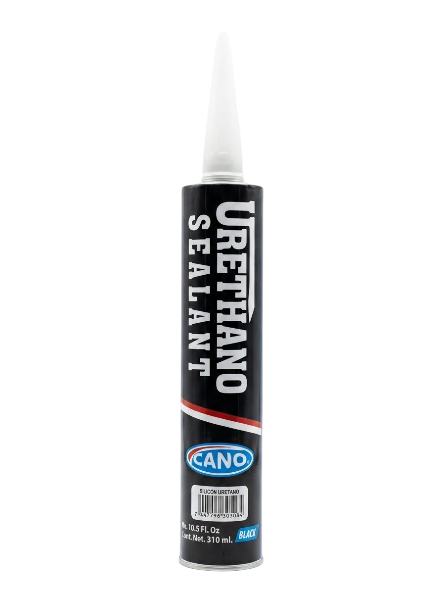SILICON POLIURETANO NEGRO  10OZ CANO