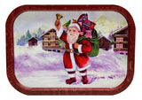 Bandeja rectangular de navidad 40 X 28.5 cm