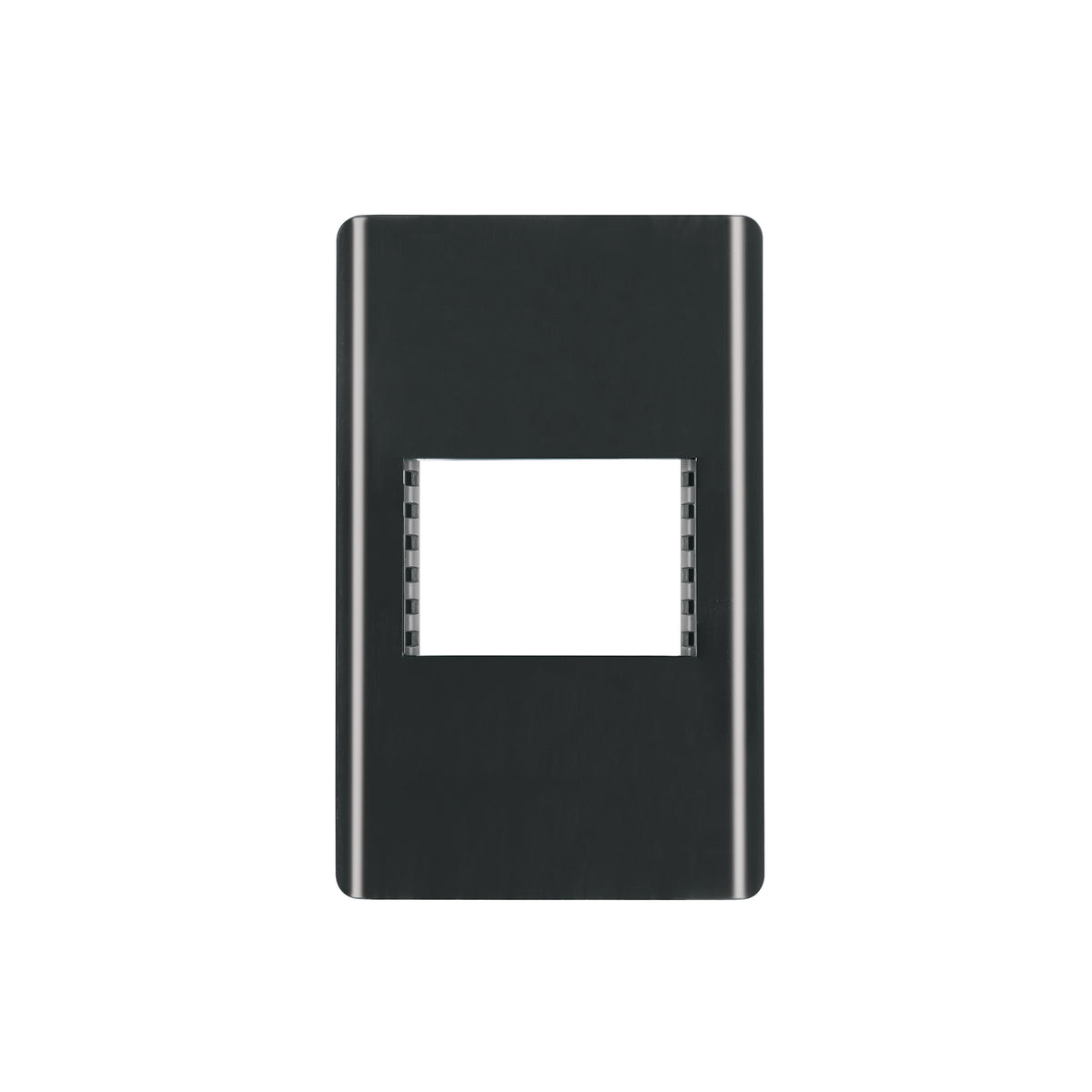 TAPA NEGRA PARA INTERRUPTOR SENCILLO