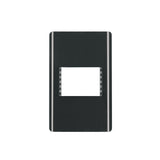 TAPA NEGRA PARA INTERRUPTOR SENCILLO