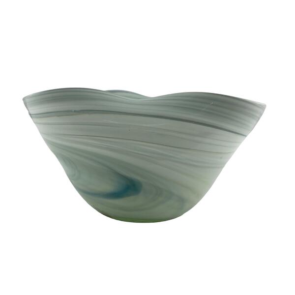 Glass bowel 30X18.5X15cm