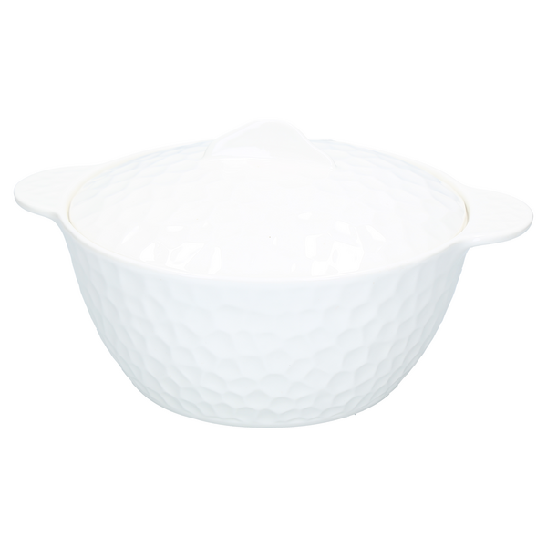 Pyrex redondo con tapa 27.5x21.5x10 cm