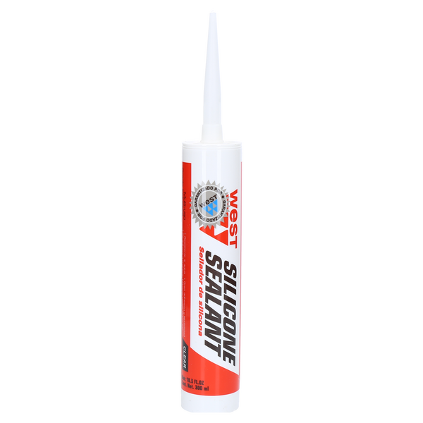 Tubo silicon sealant clear (rojo) 300ml