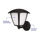 Lámpara de led para exterior tipo farol soportado