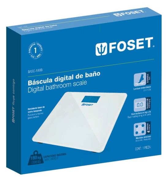 Peso digital (báscula) para baño