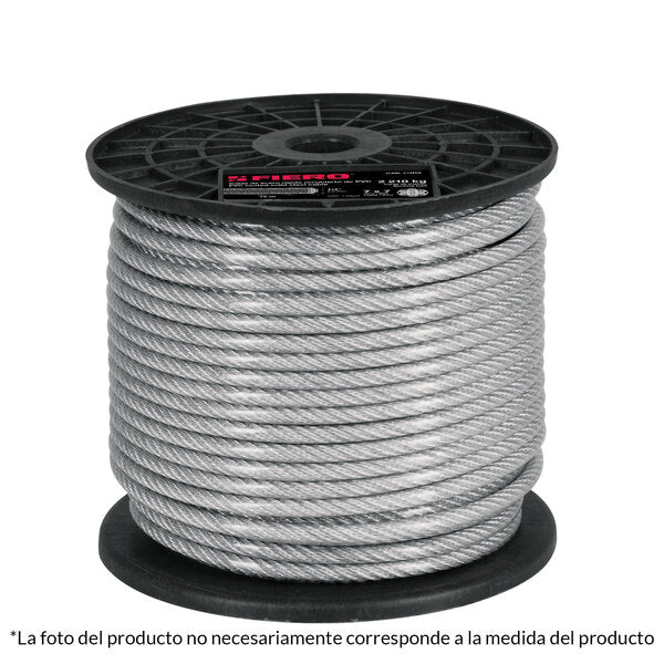 cable de acero rigido rcuerbierto de pvc