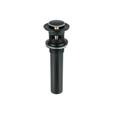 Brazo para regadera, 50 cm, negro mate